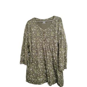 Women's American Sweetheart Shirt 4x Boho Cozy Cottage